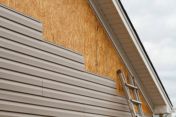 Professional Siding technician working in Trenton, TN